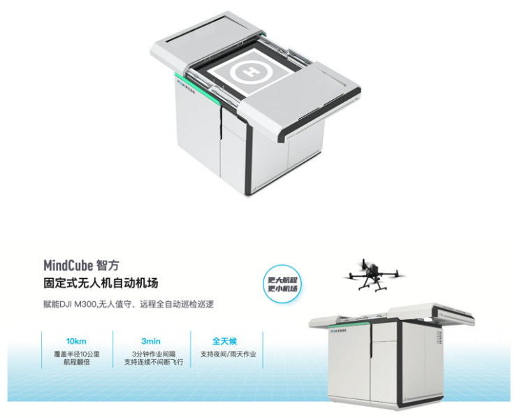喜大普奔，復亞智能推出適配DJI-M300無人機自動機場